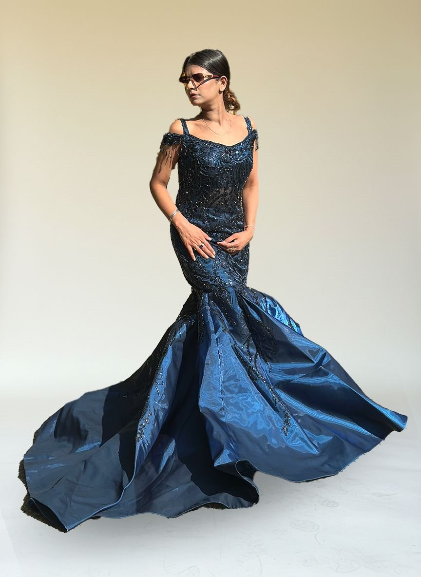 Blue Gown