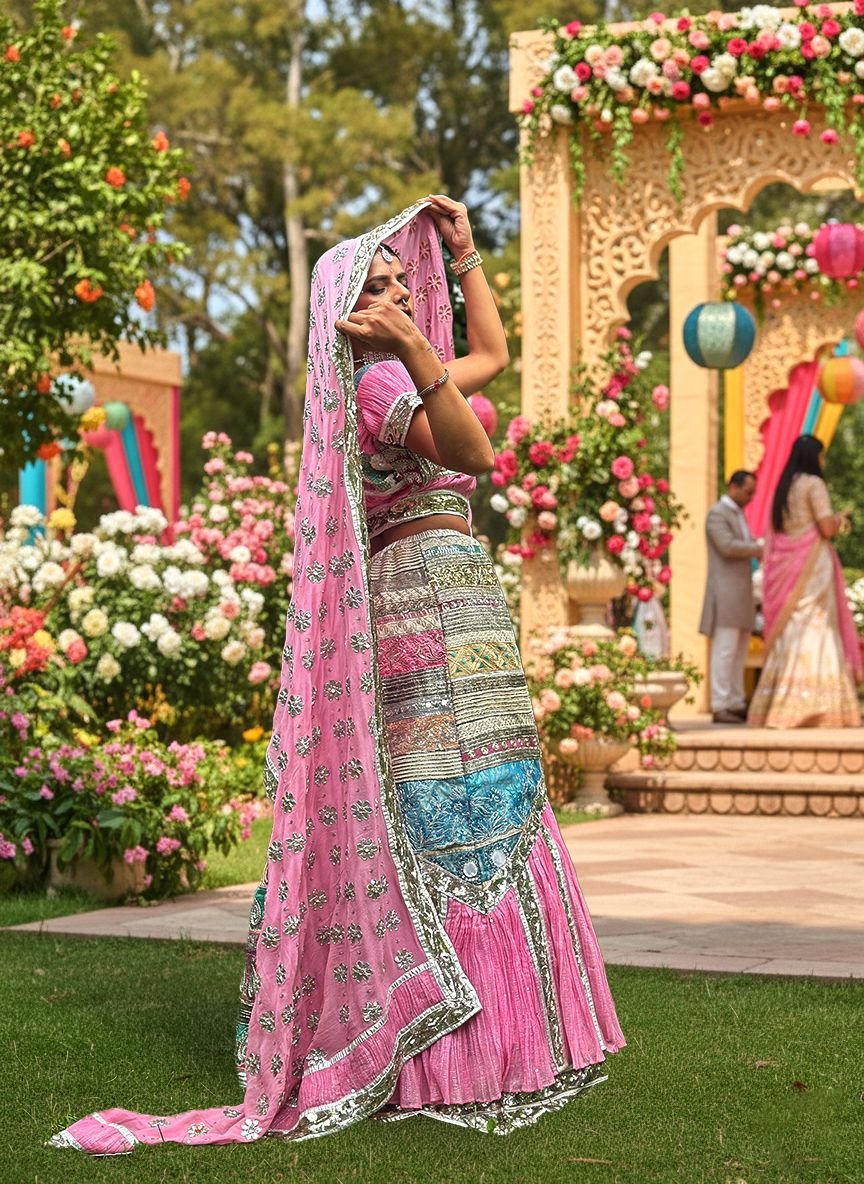 Embroidered Festive Lehenga