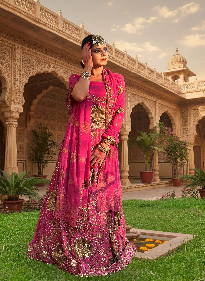 Queen Pink Lehenga